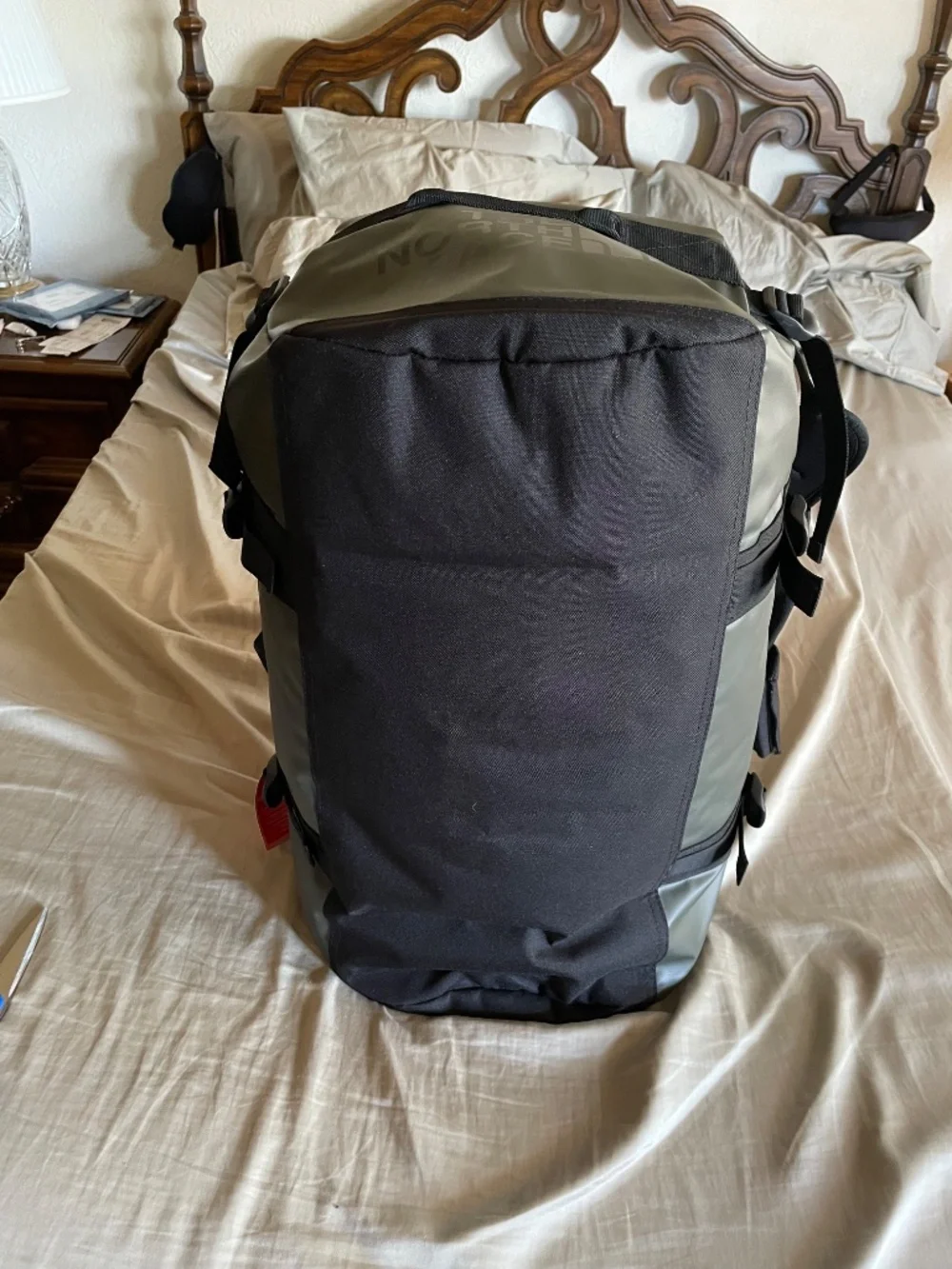 The North Face Base Camp Duffel Bag Small 50 Liters 50L New TNF backback Green